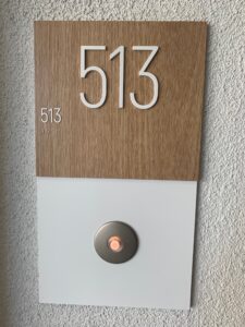 Unit ID with Door Bell