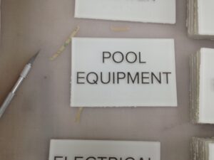 ADA Pool Signs