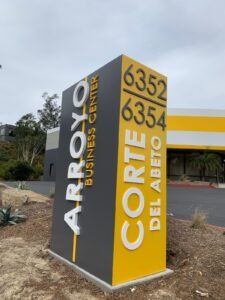 Business Park Monument Sign