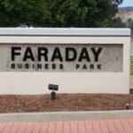 Monument Sign Faraday Business Park