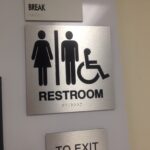 ADA Unisex Restroom Wall Sign