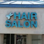 channel letters Hair Salon