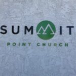 Wall Signs Dimensional Letters Summit in black and green