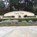 Monument Sign Crystal Ridge Glen