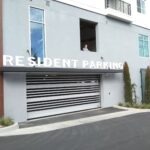 Fabricated Letters for Parking garage