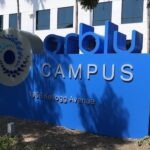 Monument Sign Orblu Campus