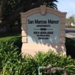 Monument Sign San Marcos Manor