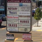 Monument Sign Mission Village Plaza