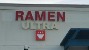 Ramen Restaurant Channel Letters