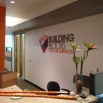 Lobby Sign Building Blocks for Business