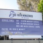 Exterior Building 180 Faith sign