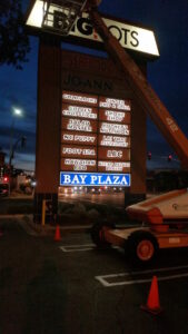 Service and Repair Monument Signs Big Lots